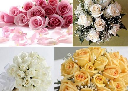 Ce flori să dai la nuntă și aniversarea căsătoriei