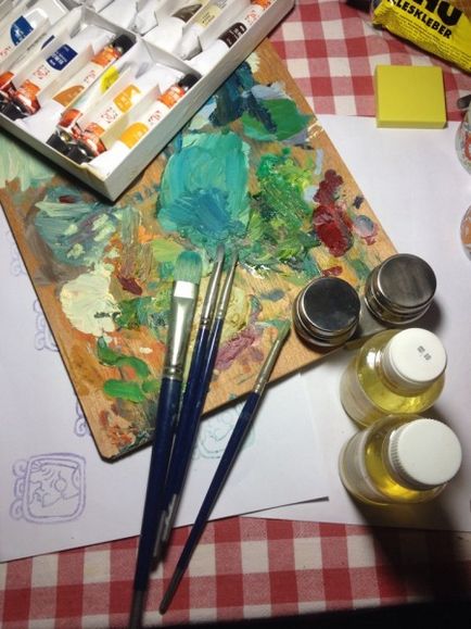 Cum de a desena o pictura de ulei abstract, este disponibil pentru toată lumea!