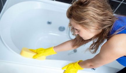 Як почистити ванну від жовтизни препарати