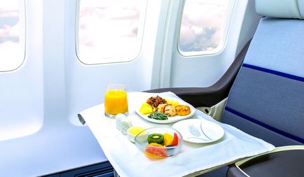 Cum să obțineți alimente vegetariene în avion - să comandați alimente în avion Aeroflot - călătorii cu avionul