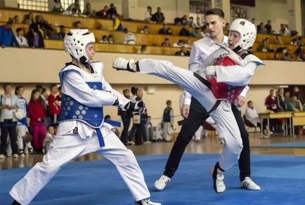 Cum de a construi un secret de contraatac al Taekwondo - un leu - un club de copii din Taekwondo