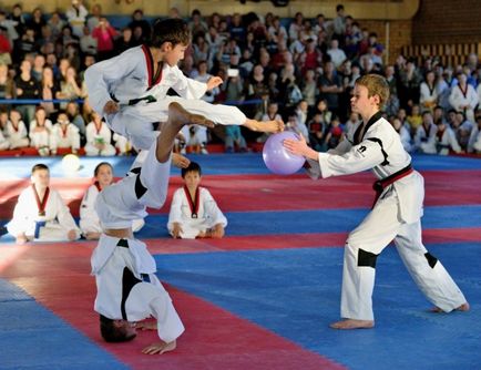 Cum de a construi un secret de contraatac al Taekwondo - un leu - un club de copii din Taekwondo