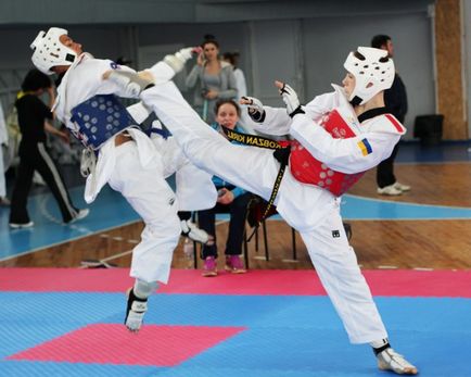 Cum de a construi un secret de contraatac al Taekwondo - un leu - un club de copii din Taekwondo