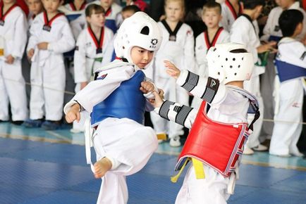Cum de a construi un secret de contraatac al Taekwondo - un leu - un club de copii din Taekwondo
