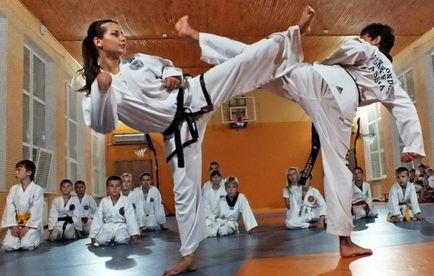 Cum de a construi un secret de contraatac al Taekwondo - un leu - un club de copii din Taekwondo