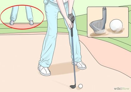 Як правильно бити по м'ячу для гольфу