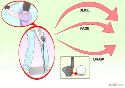 Як правильно бити по м'ячу для гольфу