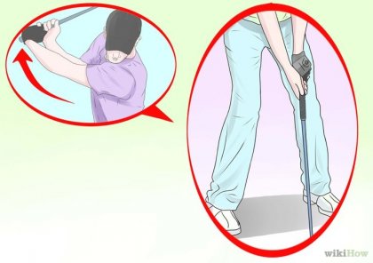 Cum să atingi mingea de golf