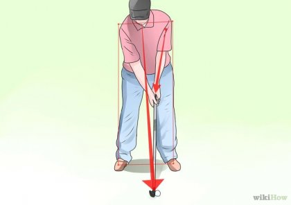 Cum să atingi mingea de golf