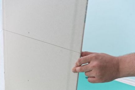 Hogyan lehet csökkenteni a gipszkarton 3 vágási módszert (vágás) Hogyan lehet csökkenteni a gipszkarton vágására 3 módon