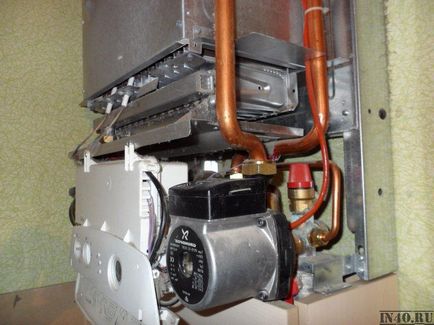 Cum se curăță schimbătorul de căldură secundar pe un cazan de încălzire autonom cu două circuite
