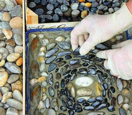 Cum se fac plăci de mozaic de pietre, în țară, afacerile interne