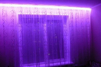 Hogyan, hogy a háttérvilágítás LED szalag függönyök