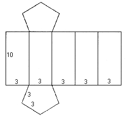 Cum se face o prismă triunghiulară a unui circuit de carton cu dimensiuni