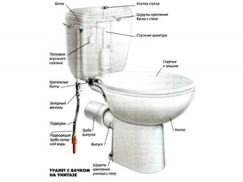 Cum se instalează un vas de toaletă cu mâinile tale