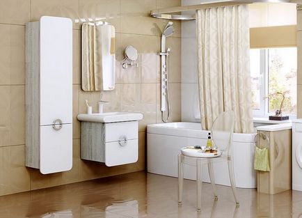 Cum de a alege un cabinet de baie, lux și confort