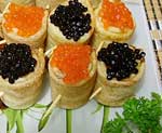 Cum sa inveti clatite cu caviar este o modalitate usoara pentru o jumatate frumoasa