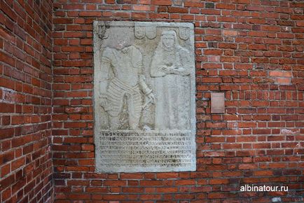 Kalinyingrád székesegyház sziget Kant Tomb emlékművet Albrecht