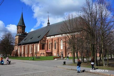 Kaliningrad catedrală insulă gravă peșteră monument albreght