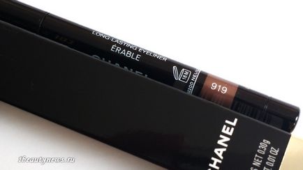 Eyeliner chanel stylo yeux eyeliner hidroizolant 919 erable (toamna 2015) recenzie