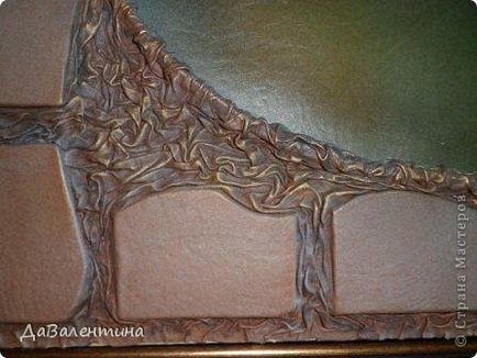 A festmény a bőr - egy csokor rózsa (leatherwork) A festmény a bőr - egy csokor liliom