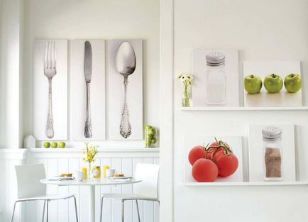 Imagini de pe bucătărie de pe perete pentru a imprima imagini frumoase amuzante, cu propriile mâini, imagini de fundal de la
