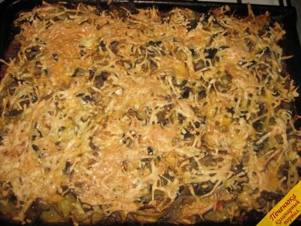Картопля з грибами в духовці (покроковий рецепт з фото)