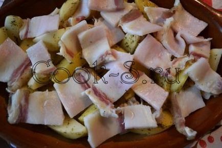 Картопля з салом по-домашньому - покроковий рецепт з фото, різний