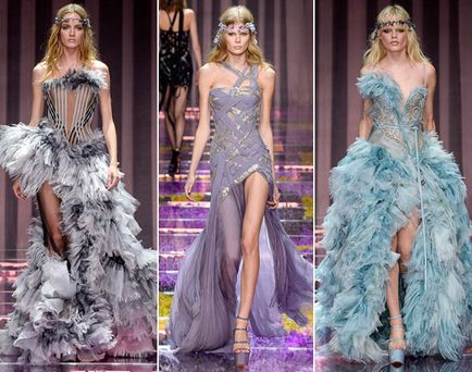 Colectia Versace toamna-iarna 2015-2016, rochii din atelier versace
