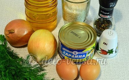 Szelet konzerv hal recept lépésről lépésre