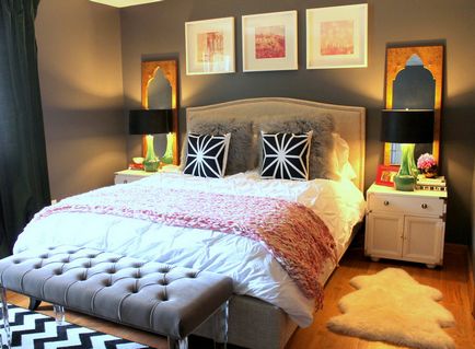 Килимки для спальні приліжкові, декоративні, круглі, однотонні, відео-інструкція по вибору