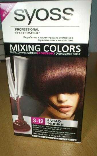 Фарба для волосся syoss mixing colors - хороша какао фьюжн - відгуки на