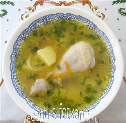 Курячий суп з вермішеллю - рецепт з фото крок за кроком
