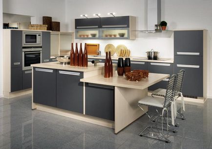 Design de bucătărie, dimensiune și aspect în bucătărie mică, interior modern, galerie foto