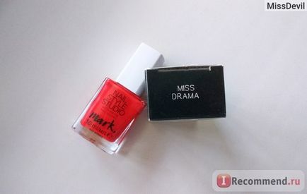 Лак для нігтів avon mark nail style studio satin matte напівматовий т сатину - «нова серія mark в