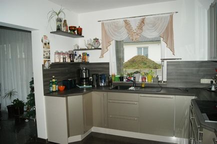 Ламбрекени на кухню фотогалерея (30 реальних фото), дизайн кухні, інтер'єр, ремонт, фото