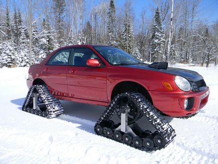 Autovehiculele de pe omizi propriile mâini