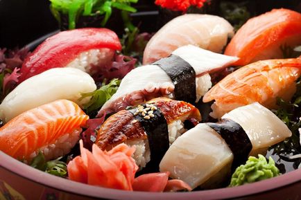 A legjobb sushi Moszkva - A felső 5 étterem 2017-ben