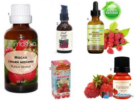 Raspberry oil retete, unde sa cumpere, compozitie