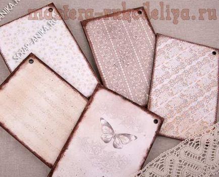 Clasă de masterat pe mini-album scrapbooking în stil vintage