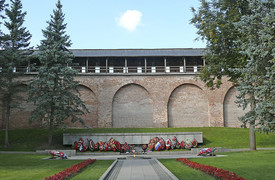 Меморіал «вічний вогонь слави», великий новгород