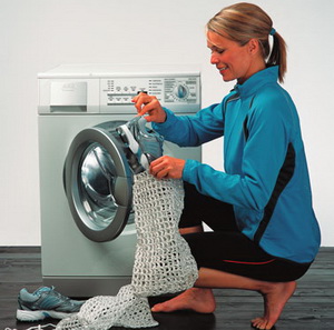 Geantă pentru spălarea pantofilor într-o mașină de spălat