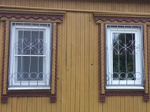 Металеві грати на вікна з установкою в Москві і області