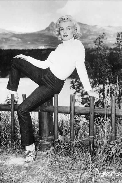 Minutul retro ca Marilyn Monroe a găsit stilul ei