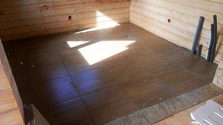 Чи можна класти плитку на дерев'яну підлогу як покласти на наливний кахель, укладати на стяжку,