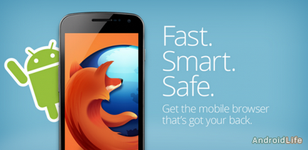 Mozilla Firefox - letölthető a program android