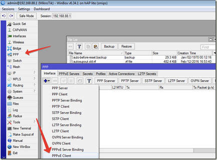 Конфигуриране на връзката с интернет и WiFi на MikroTik и MikroTik щастлива случайност Lite, отговори на въпроси относно