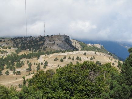 A hegy tetején Ai-Petri Krím