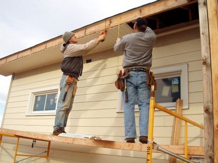 Siding casa cu siding și instalarea de siding cu propriile mâini