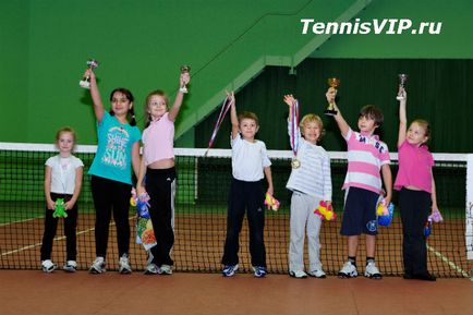 Навчання тенісу дітей, дитячий теніс 10s, теніс для дітей москва - тенісний клуб tennisvip